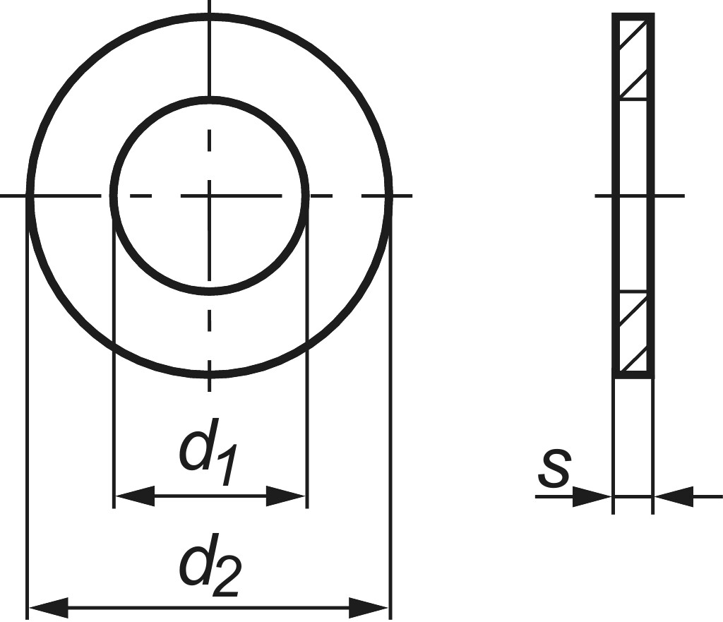 EN1514-1 DN  40 PN 6    49x 86x2 mm Sigraflex V20010C2I